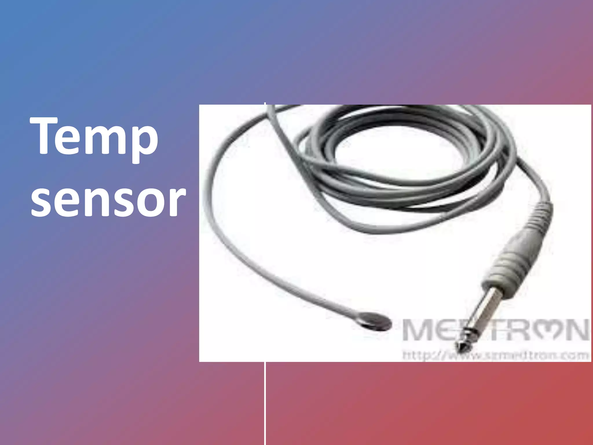 Temp
sensor
 