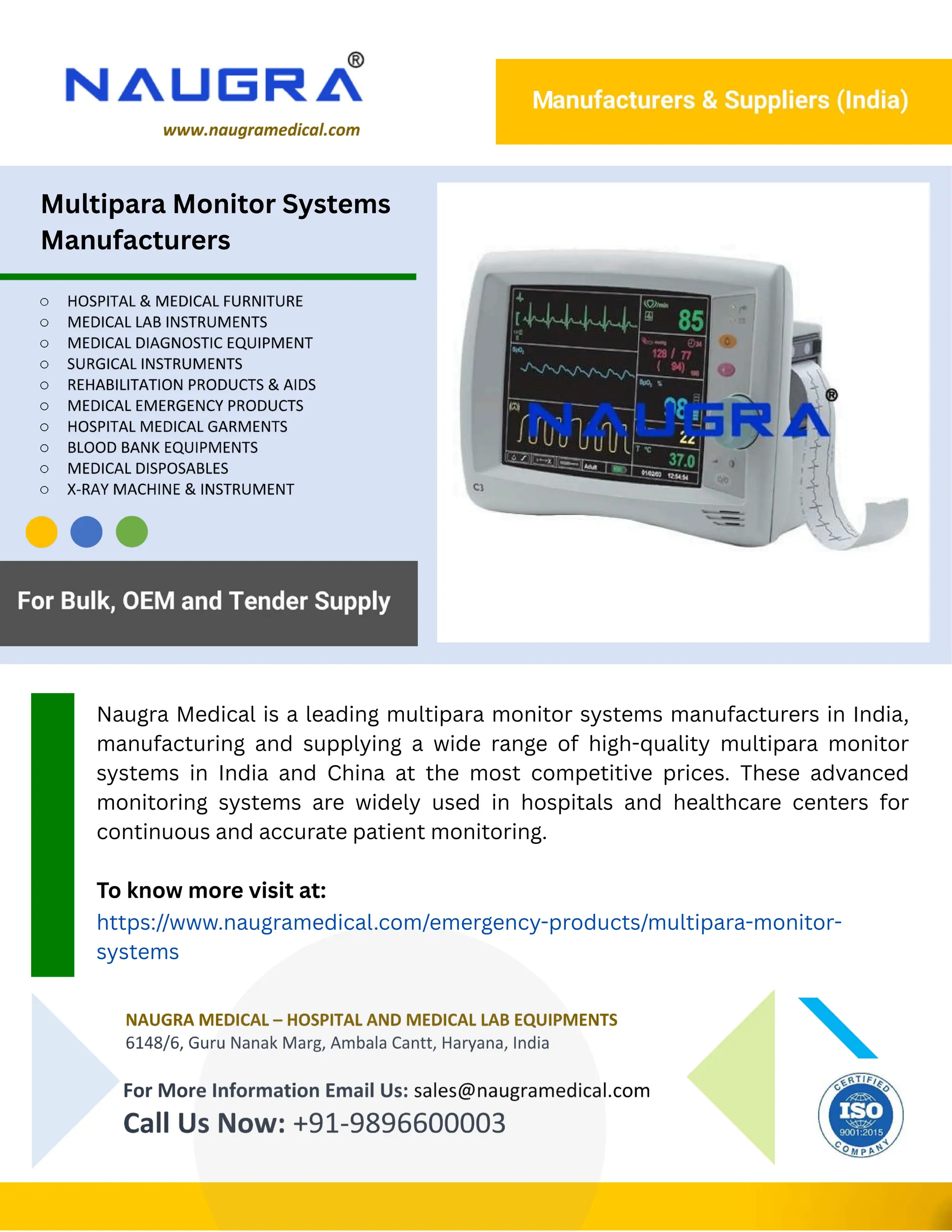 Multipara Monitoring System Multipara Monitor Systems Manufacturers.pdf
