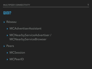 MultiPeer Connectivity Framework | PPT
