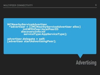 MultiPeer Connectivity Framework | PPT