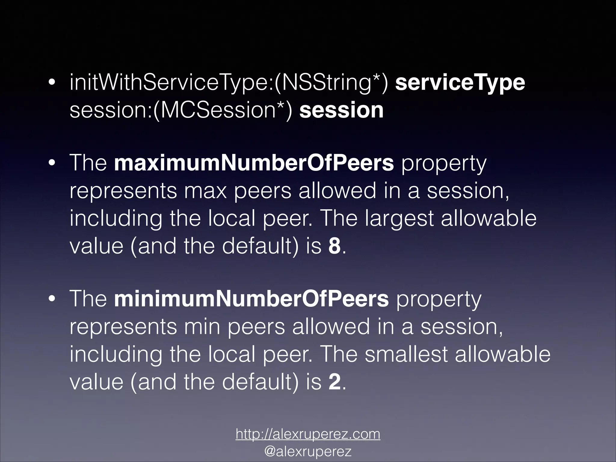 Multipeer Connectivity Framework | PPT