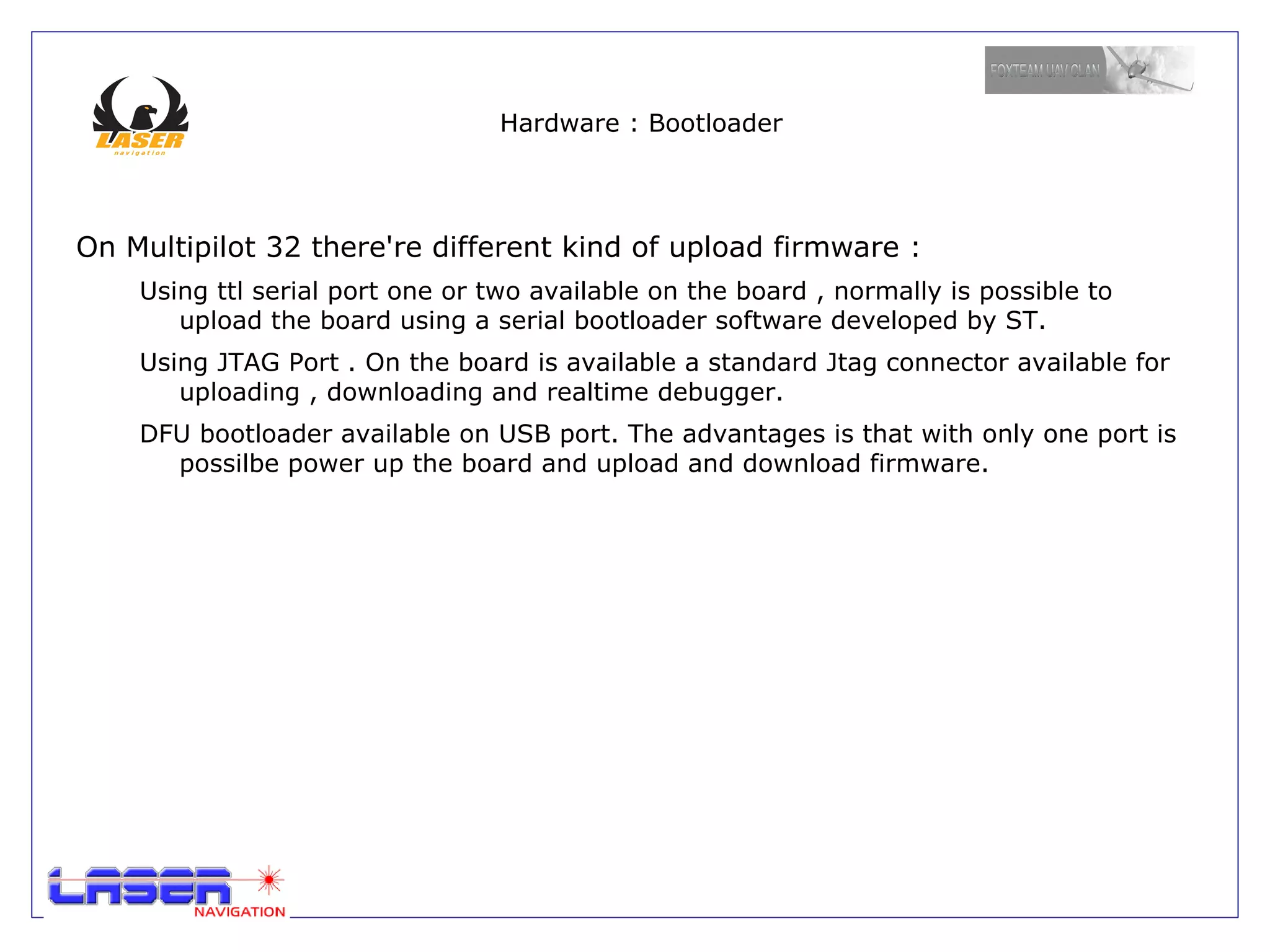 Bootloader. 