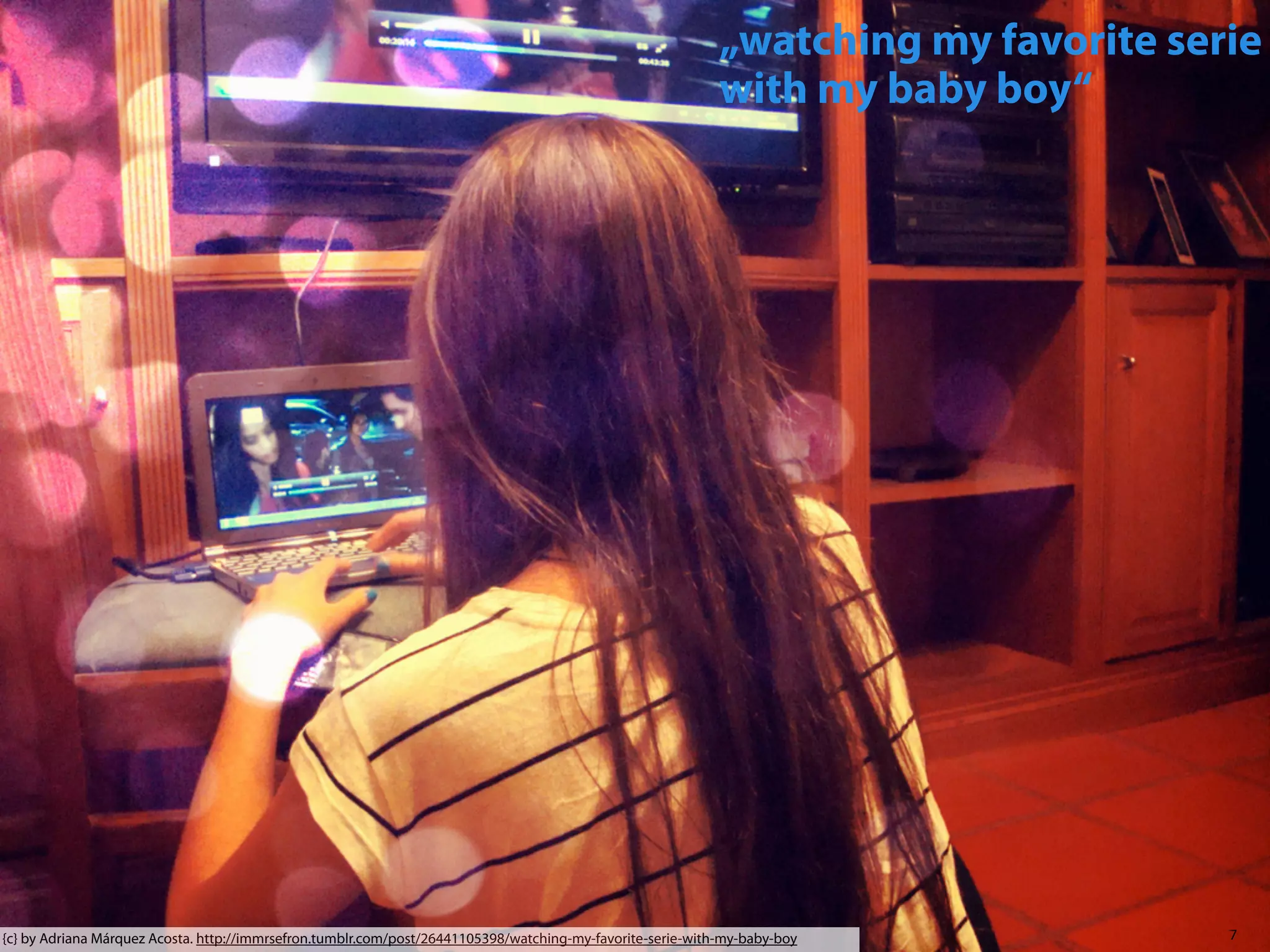 „watching my favorite serie
with my baby boy“

{c} by Adriana Márquez Acosta. http://immrsefron.tumblr.com/post/26441105398/watching-my-favorite-serie-with-my-baby-boy

7

 