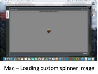 Mac – Loading custom spinner image
 
