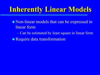 Regression Analysis - Linear & Multiple Models | PPT