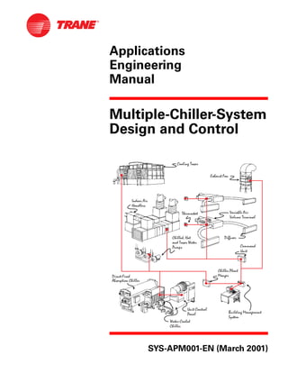 Applications
Engineering
Manual
Multiple-Chiller-System
Design and Control
SYS-APM001-EN (March 2001)
 