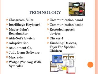 Multiple Disabilities[1] Copy | PPT