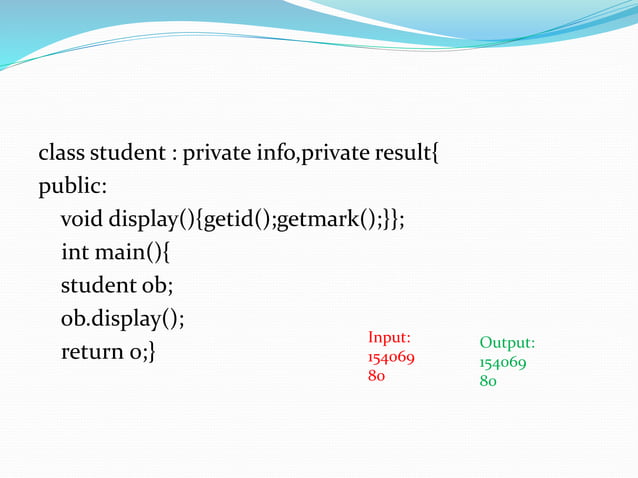 Multiple inheritance in c++ | PPTX | Programming Languages | Computing