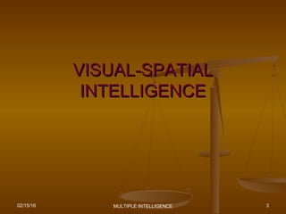Multiple intelligence 1 | PPT