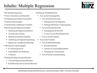 Multiple Regression