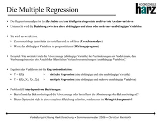 Multiple Regression