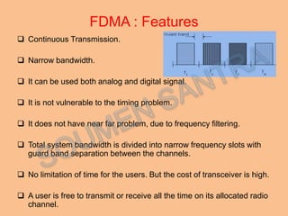 Frequency Division Multiplexing Access (FDMA) | PPT