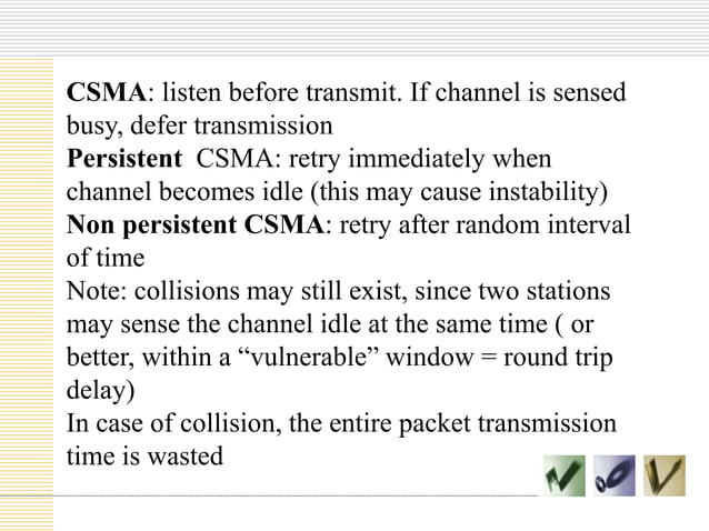 Multiple access protocol | PPTX | Computer Networking | Computing