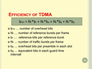 Multiple access techniques | PPT