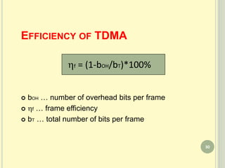 Multiple access techniques | PPT