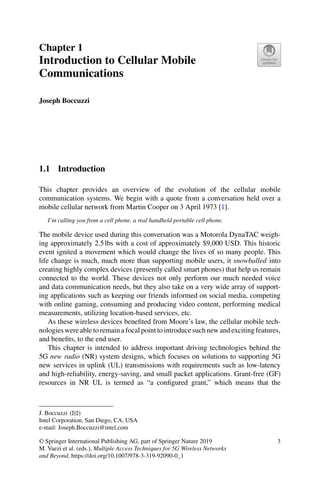 Multiple Access Techniques for 5G Wireless Networks and Beyond | PDF