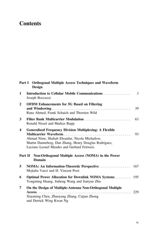 Multiple Access Techniques for 5G Wireless Networks and Beyond | PDF
