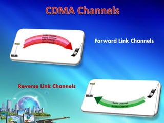 Forward Link Channels
Reverse Link Channels
 