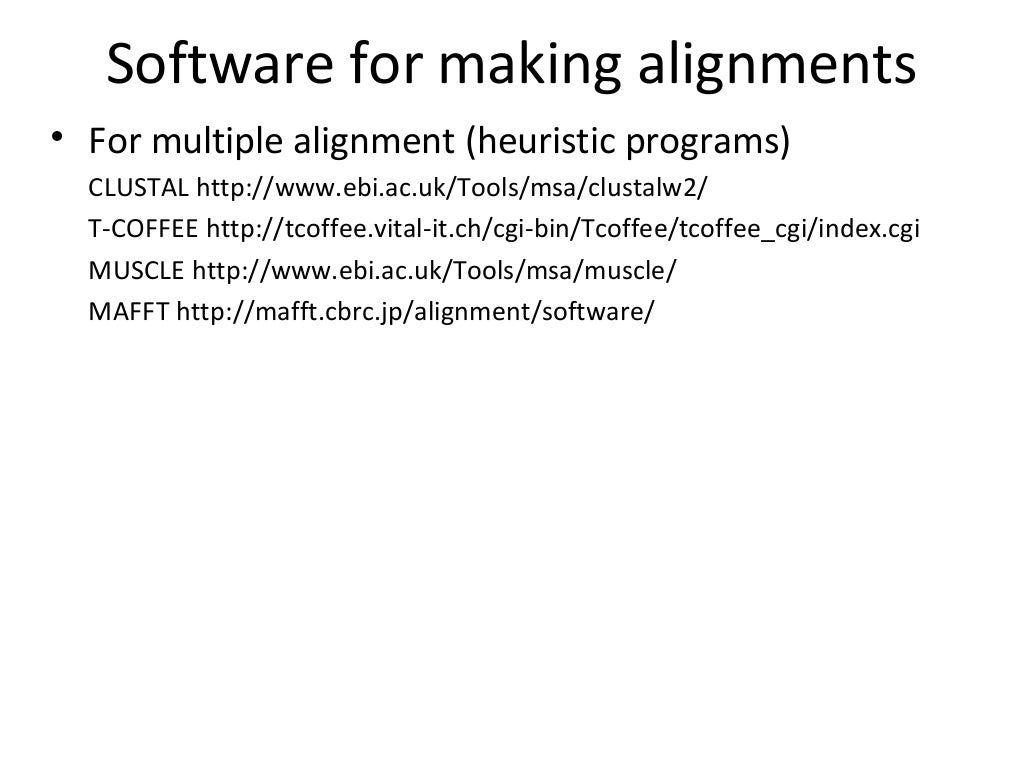 multiple alignment multiple alignment