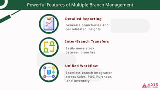 Modern Multi-Branch Odoo ERP Management System | PPTX