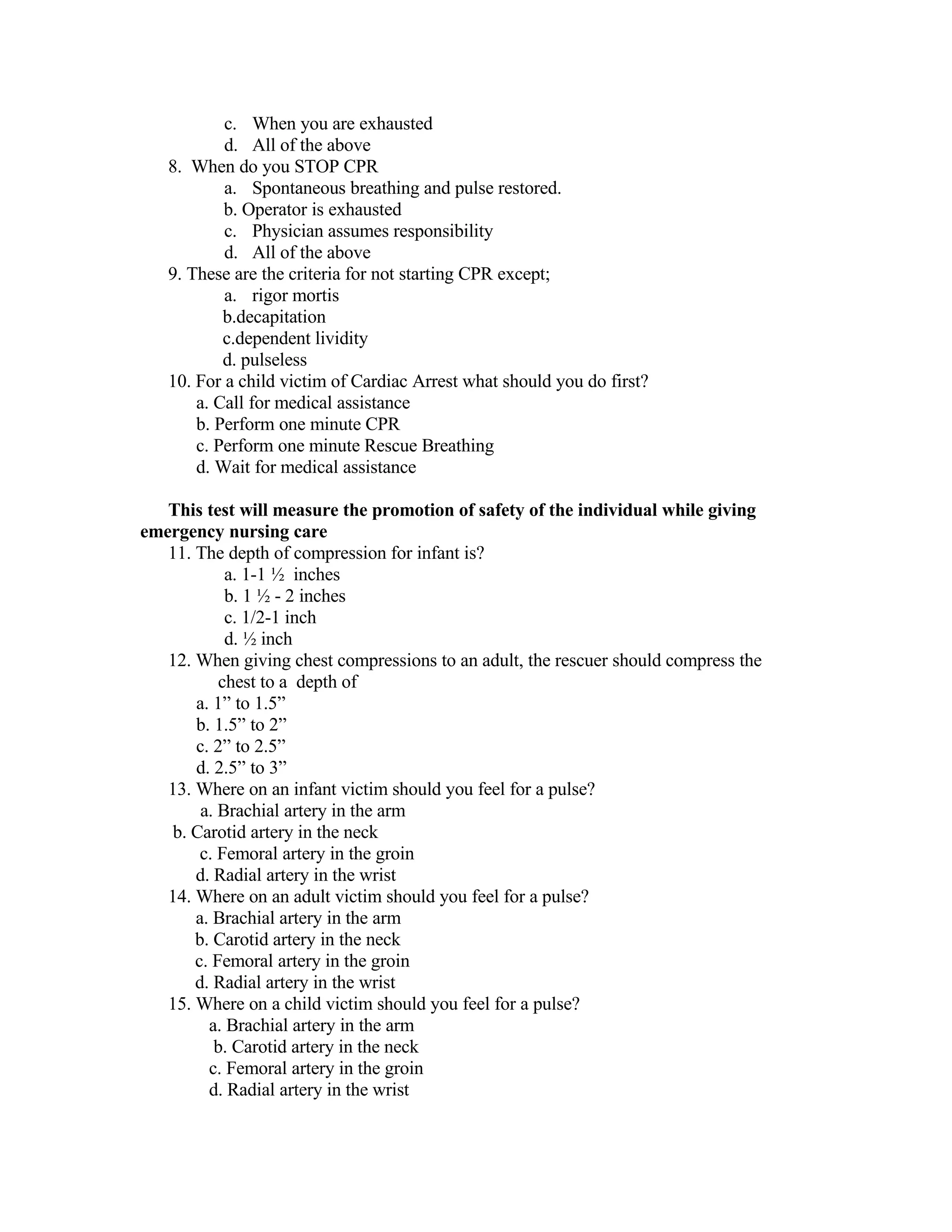 An example of Multiple Choice Fill In The Blanks for Assessment Of Learning
