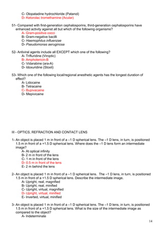 Multiple Choice Questions (MCQS) Basic and Clinical Science Course.doc