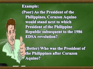 Multiple choice test (Assessment of Student Learning I)