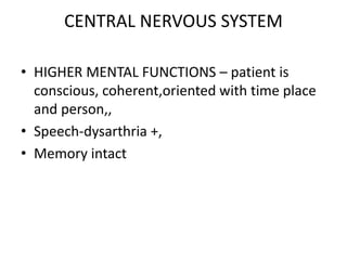 Multiple cranial nerve palsies | PPTX