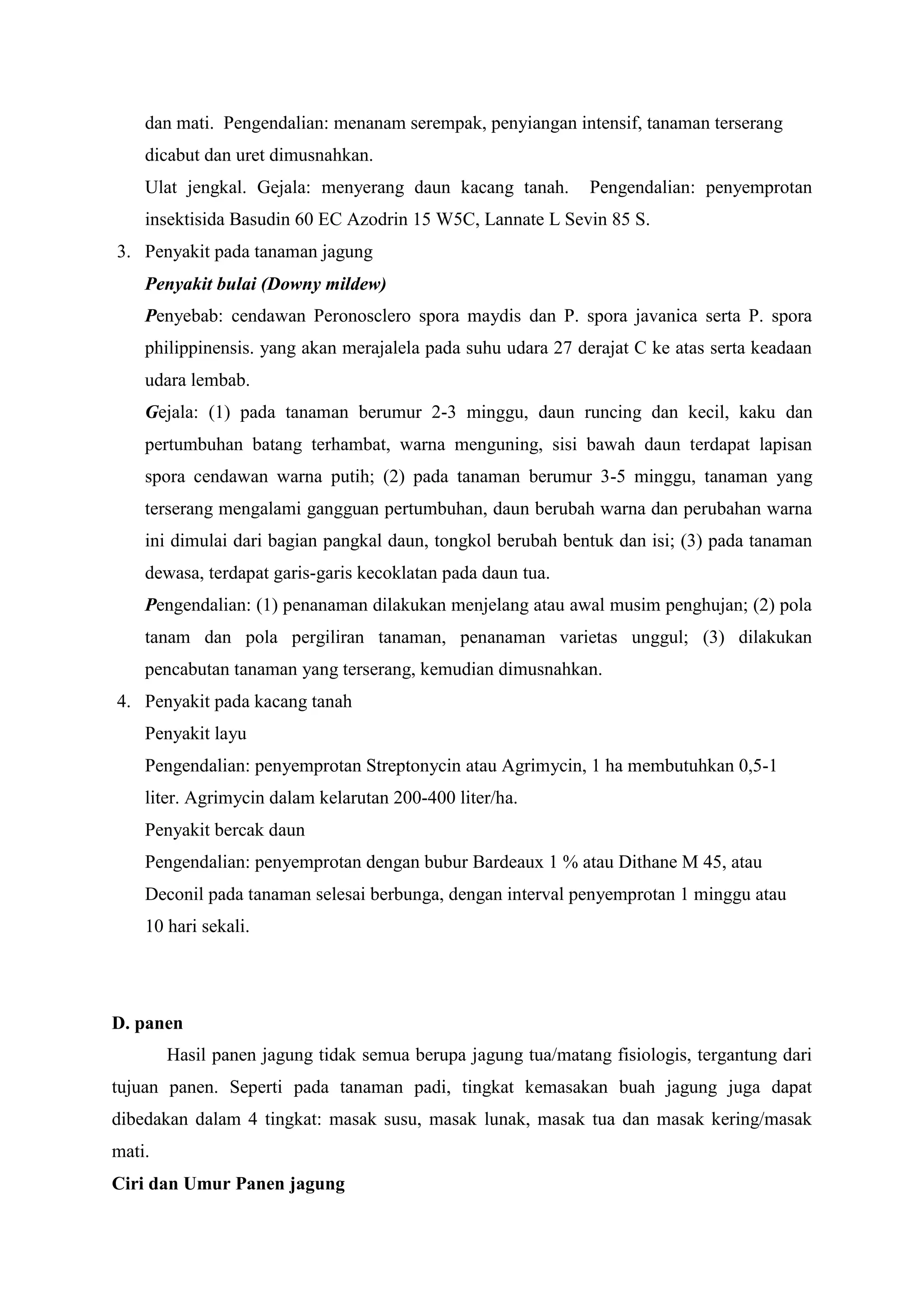 Multiple cropping dalam koridor sistem pertanian terpadu berkelanjutan ...