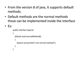 Multiple inheritance possible in Java | PPT