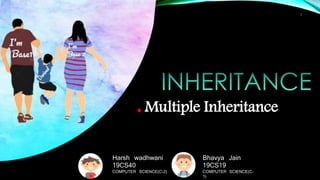 Multiple Inheritance | PPTX | Programming Languages | Computing