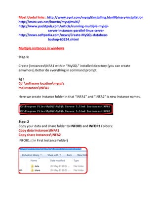 Multiple instance on windows | PDF