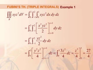 Multiple integrals | PPT