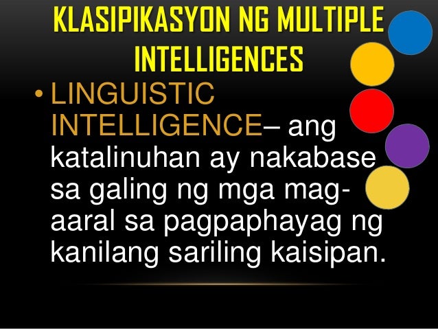 Multiple Intelligences