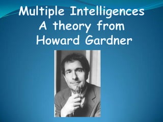 Multiple intelligences | PPTX