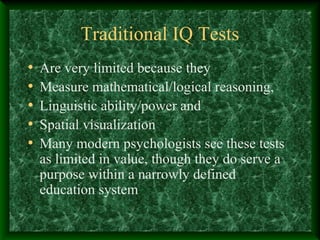 Multiple intelligences | PPT