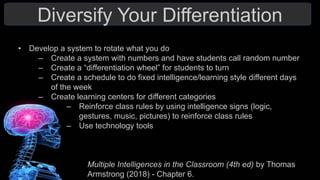 Multiple intelligences: Understanding Your Students | PDF