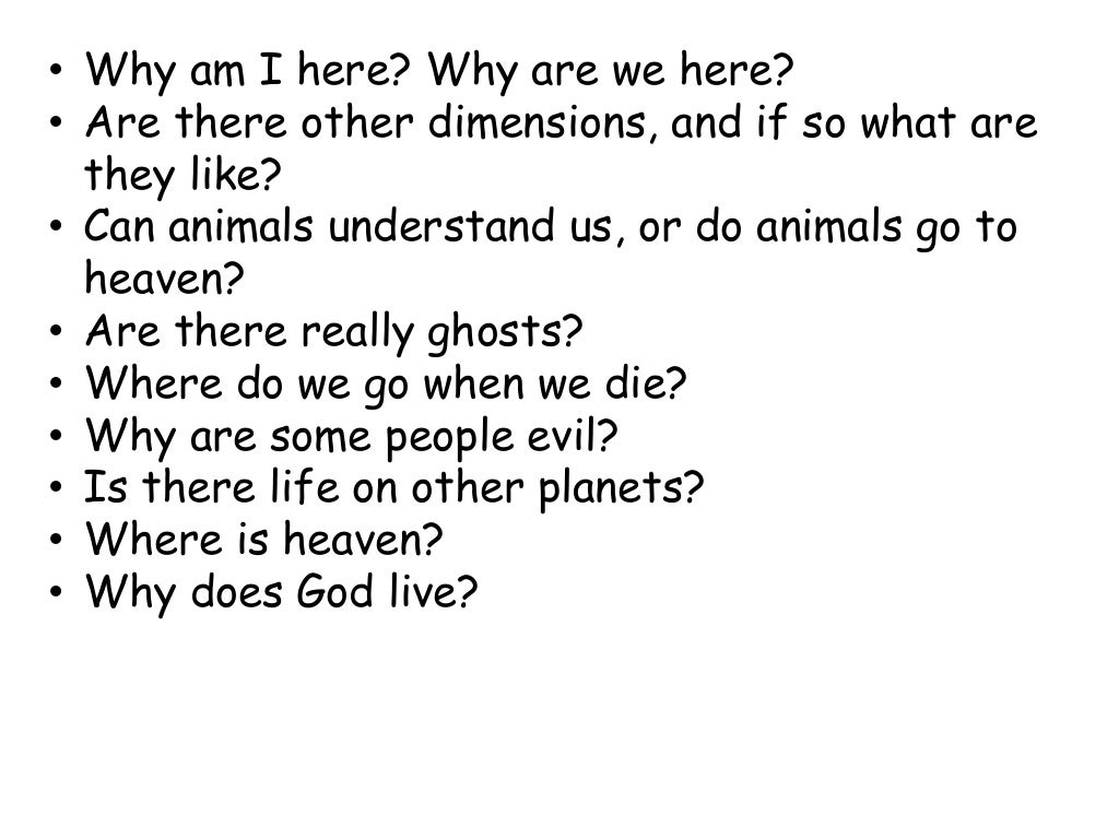 Multiple Intelligences Existential Intelligence