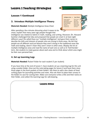 Multiple intelligencetheory | PDF