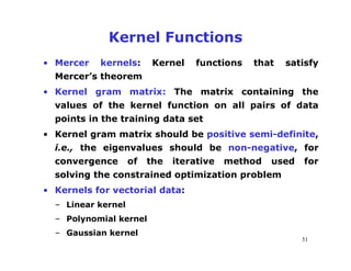Multiple Kernel Learning based Approach to Representation and Feature ...