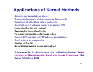 Multiple Kernel Learning based Approach to Representation and Feature ...