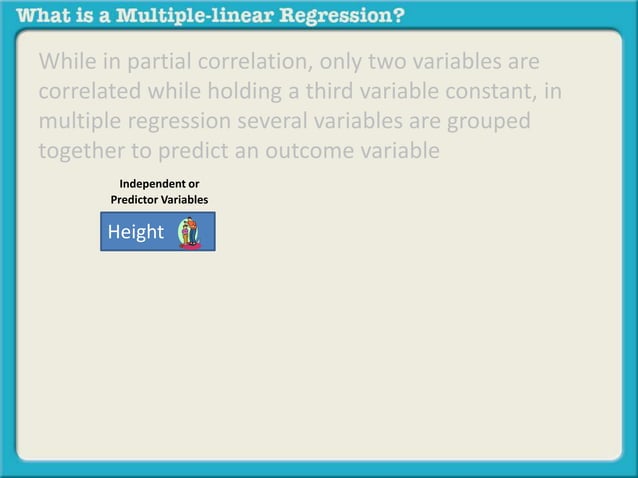 Multiple linear regression | PPTX