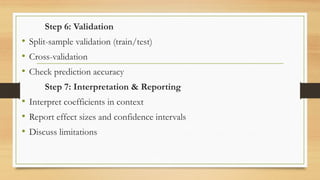 Multiple Linear Regression Model. cccpptx | PPTX