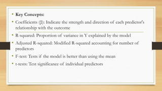 Multiple Linear Regression Model. cccpptx | PPTX