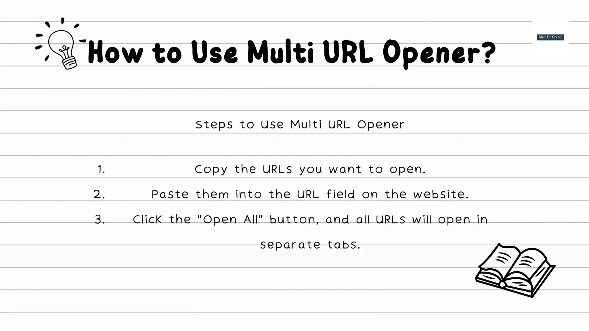 Multiple link opener multiple url opener ppt