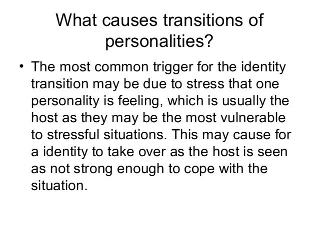 Multiple personality disorder essay