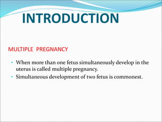 Multiple pregnancy by tanoj patidar