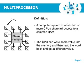 Multiple processor (ppt 2010) | PPTX
