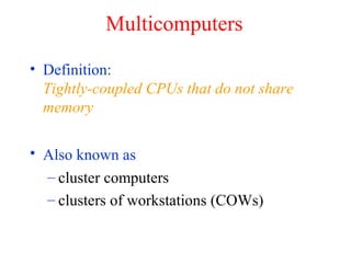 Multiple processor systems | PPT