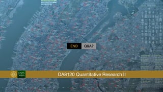 GSPA
NIDA DA8120 Quantitative Research II
Q&A?
END
 